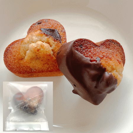 奈良漬フィナンシェ 1ケ入【バレンタイン限定チョコかけ】